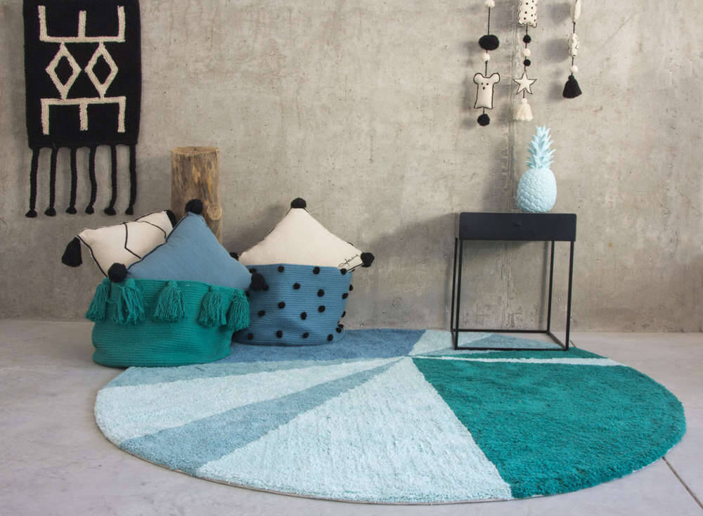 alfombra geometric frame